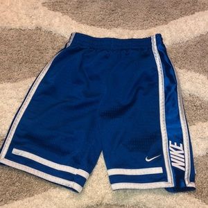 Blue/Silver Nike Boy’s Shorts; Size 8.